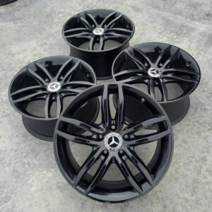 22" AMG Style Black Machined Staggered Wheels Fits Mercedes GLE350 GLE450 GLE580 GLE53 GLE63 GL550 GL63 GLS350 GLS400 GLS550 GLS63