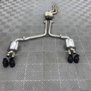 Audi B8/B8.5 S4 AWE Touring Exhaust- 102mm Diamond Black Tips