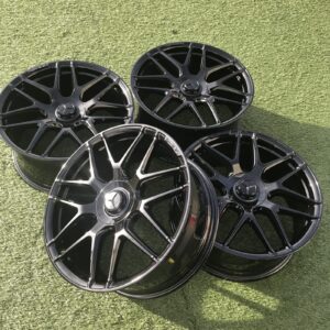 19"x8.5 Black C63 AMG Rims Wheel Mercedes Benz S550 GLE350 C300 CLA250 E350 GLC
