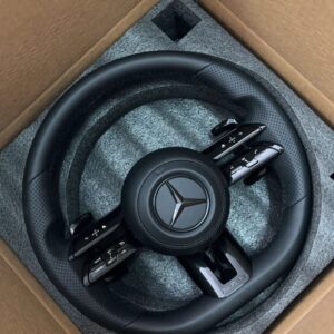 Mercedes-AMG Performance Steering Wheel in Alcantara & Perforated Leather | OEM Style | Fits W205 W213 W222 |