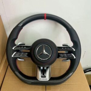 Mercedes-AMG Performance Steering Wheel in Alcantara & Perforated Leather | OEM Style | Fits W205 W213 W222 |