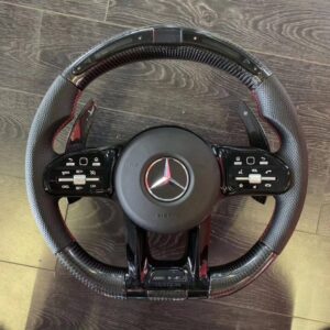 Mercedes-Benz 2020+ AMG Performance Style Customizable Steering Wheel (Fits 2010+ All