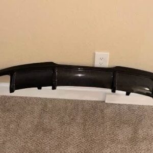 TWENTY TWO TUNING AUDI TT/TTS (MK2/8J) ABT STYLE CARBON FIBER REAR DIFFUSER Can match for audi TT and TTS