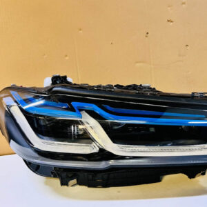 Genuine OEM BMW Laser LED Headlights * Complete Set: Left + Right Side * Fits BMW 5 Series G30 / G31 LCI Facelift * Advanced BMW Laserlight Technology * Adaptive LED High/Low Beam Function * Integrated LED DRL / Turn Signal Indicators * Signature Blue Laser Internal Design Elements * Premium brightness and long-range illumination * Factory mounting tabs and connectors * Ideal for replacement or facelift retrofit conversion