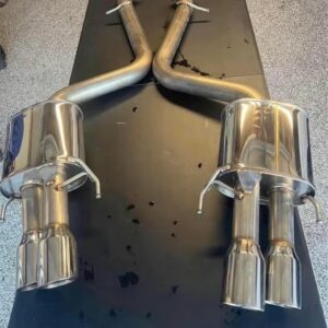 Complete double pipe Exhaust fit in Audi, Mercedes Benz, Lexus, BMW...