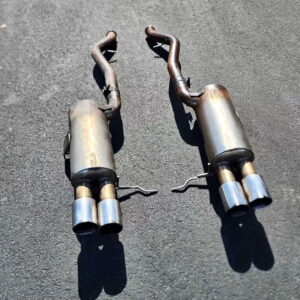 RPI GTM AXLE-BACK EXHAUST FOR BMW M3 E92 V RPI GTM Axle-Back exhaust system Deep, aggressive sound Decelerations "sing" perfectly V Compatible with BMW M3 E92 Coupé (2008-2013) Compatible with E90 / E93 not confirmed ° Very good condition No leaks J No corrosion Works perfectly