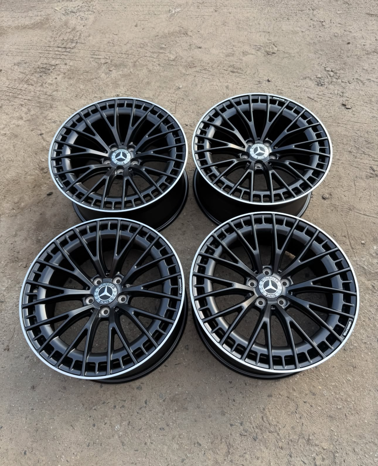 Brand new lightweight Mercedes Benz alloy wheels available in R18 & 19